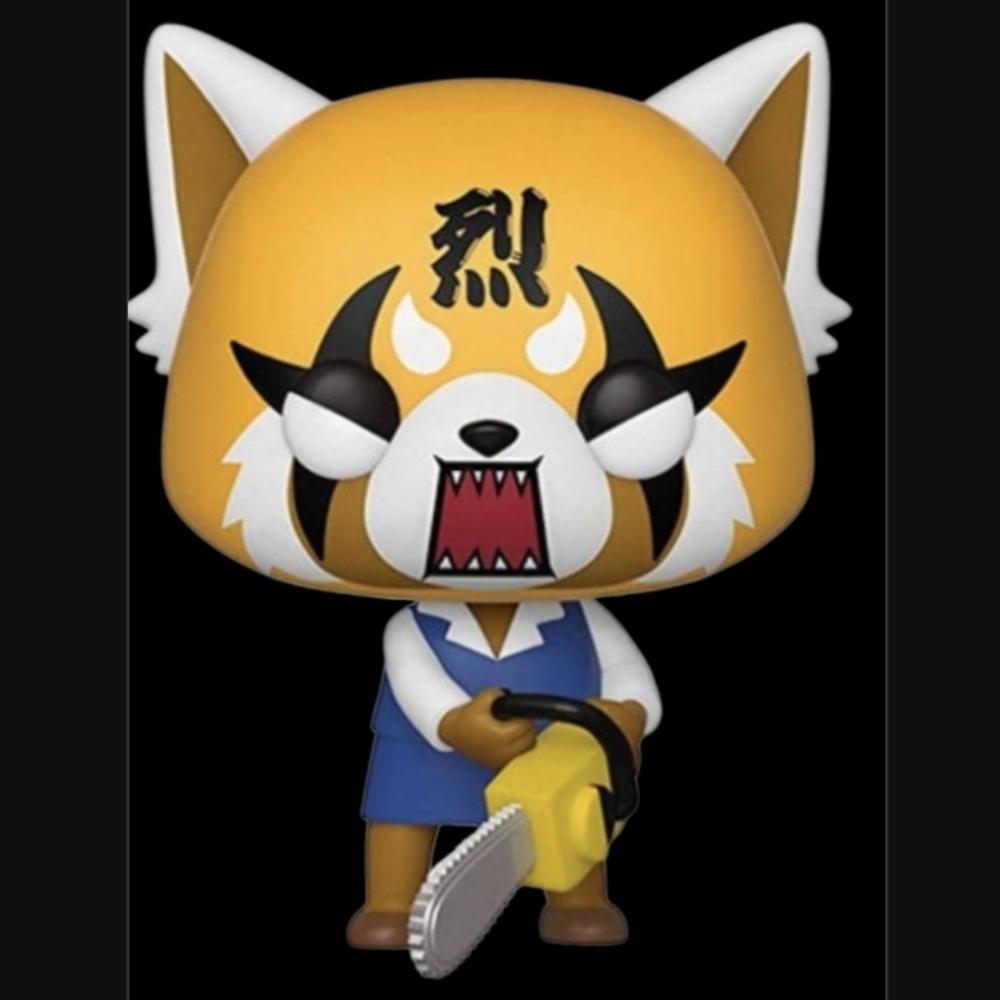 NIB - 2015 Funko Pop! Aggretsuko 22 With Chainsaw Figure